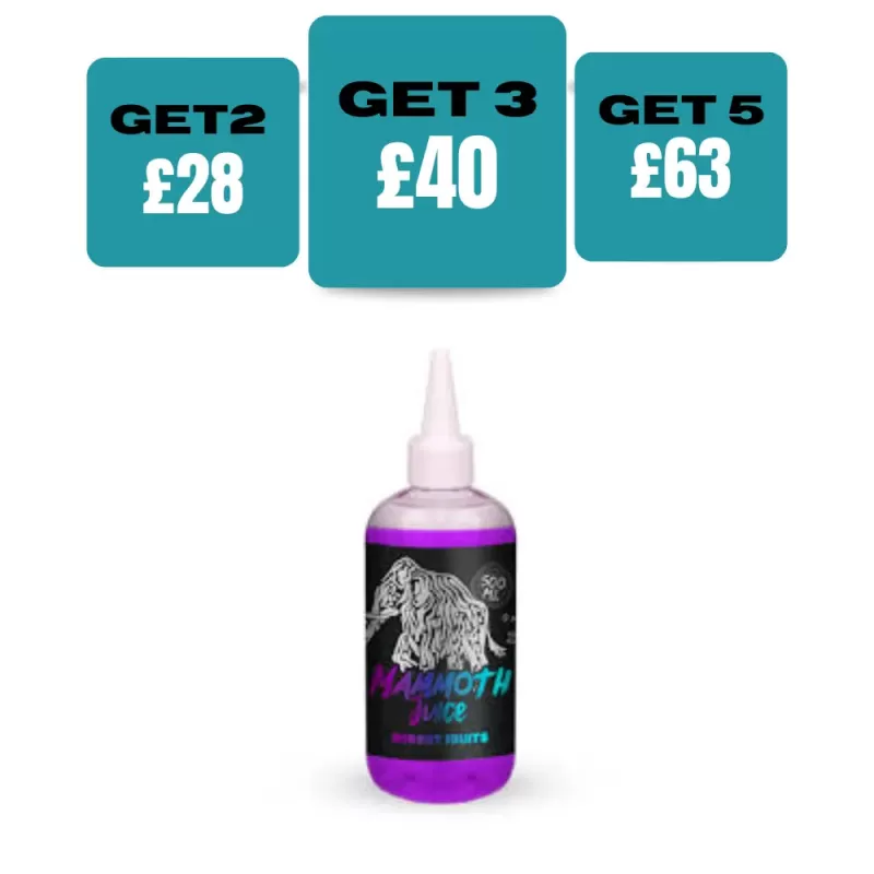 Mammoth Juice E-liquid 500ml - Raspberry Blue / Yes