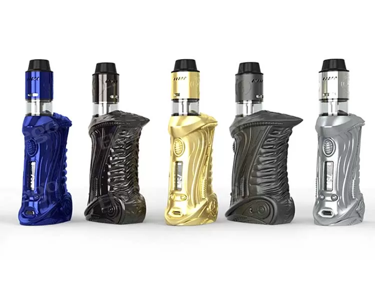 AIMIDI ETALIENS E.T-X3 DNA 75 Starter Kit with ETALIEN RDTA 6.2ML Tank Atomizer - Gray