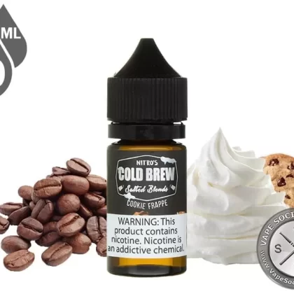 Cookie Frappe by Nitro’s Cold Brew Salted Blends 30ml