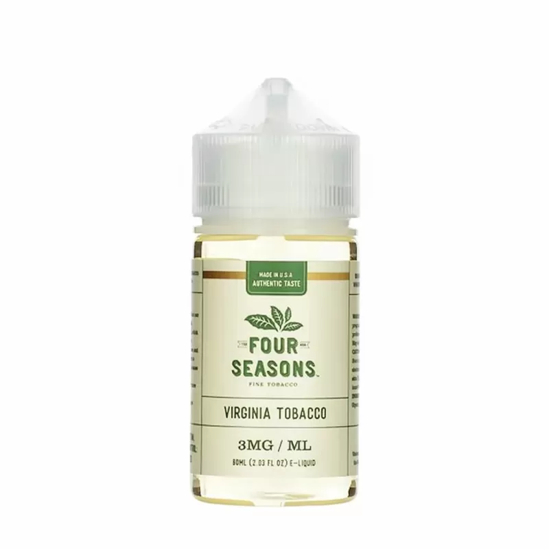 Four Seasons E-liquids Virginia Tobacco Flue-Cured USA 60ml - Image 2