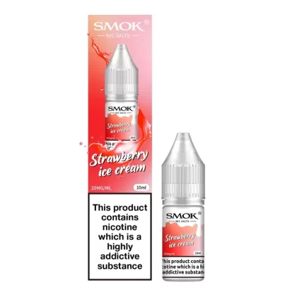 Strawberry Ice Cream Nic Salts by Smok
