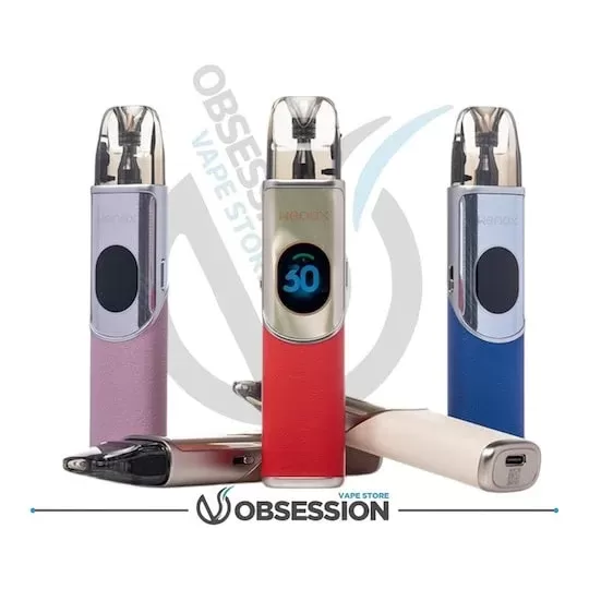 GeekVape Wenax Q2 30W Pod System - Color#Fiber Black>Lilac Purple>Mocha Mousse>Monet Blue>Powder Pink>Ruby Amber>Summer Lime>Sunset Dune>Vinca Blue