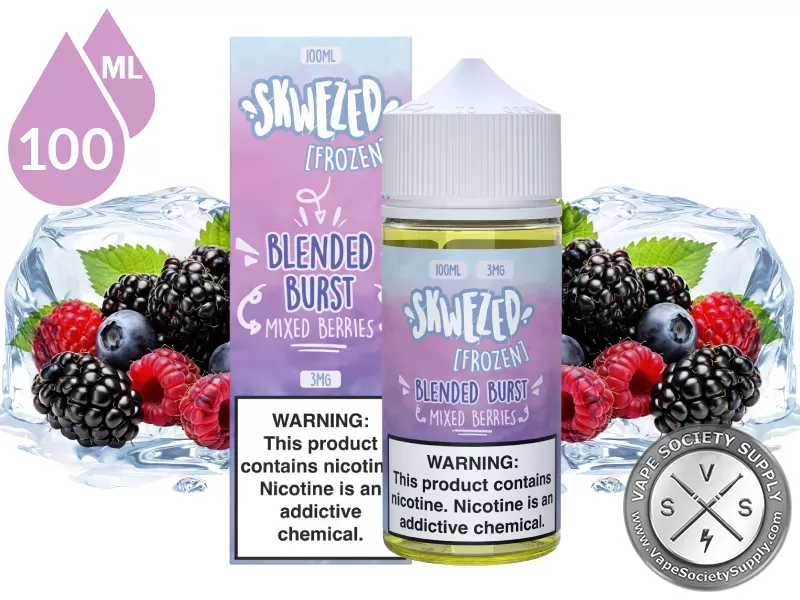 Mixed Berries Iced SKWEZED 100ml