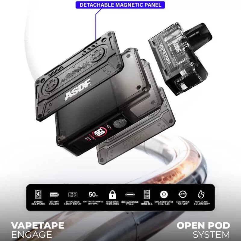 VAPETAPE ENGAGE - E-Juice only / (Freebase) Mango - Image 3
