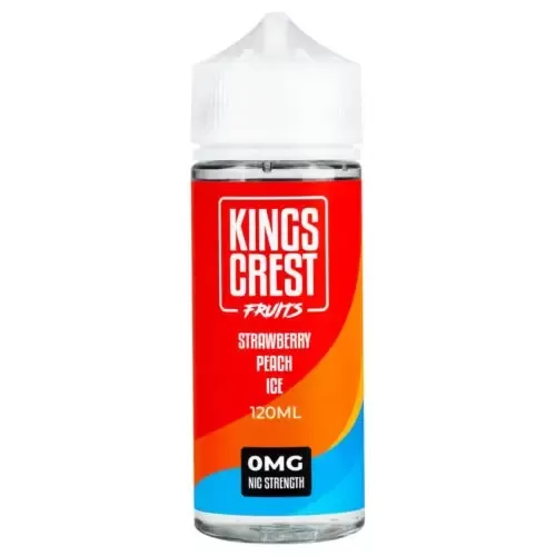 Strawberry Peach Ice – Kings Crest 120ML - Vape Product, Vape Product