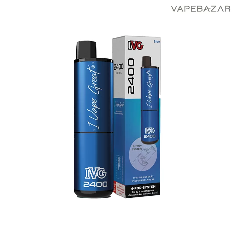 IVG 2400 – 4 Pod System – Device – Blue - Image 3