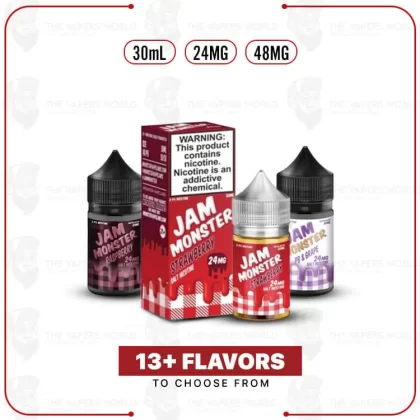 Jam Monster Salt 30ml E-Juice - Thevapersworld