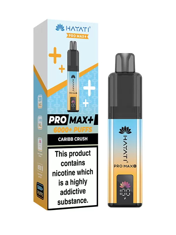 Hayati Pro Max+ 6000 Puffs Prefilled Pod Kit - Fruit Twist - Image 3