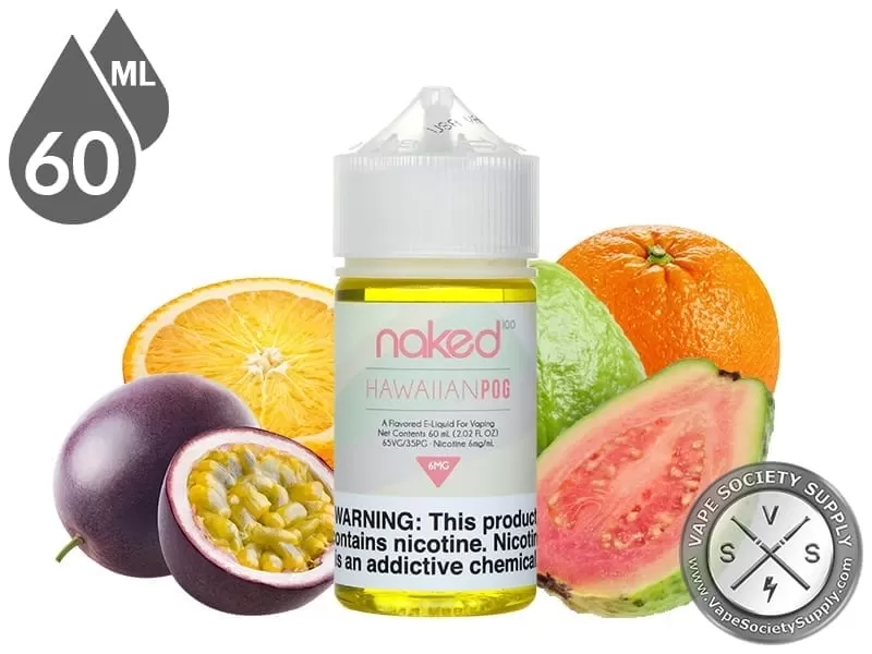 Hawaiian POG Naked 100 60ml - Vape Product, Vape Product; NCDOR