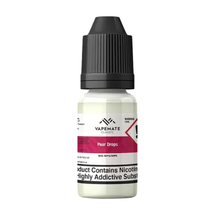 Vapemate Classic Pear Drops 10ml - 50VG / 50PG, 70VG / 30PG; Vape Product, Vape Product