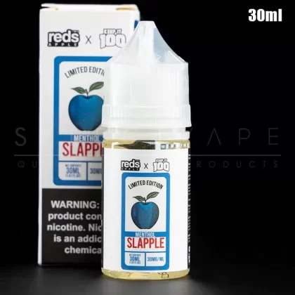 7Daze Reds x Keep it 100 – Slapple Menthol Nic Salt 30ml