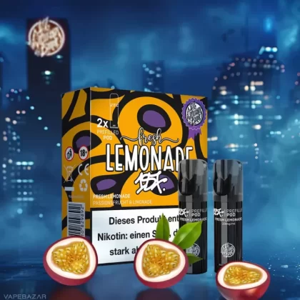 187 Pods – Fresh Lemonade (2er Pack) - Passionsfrucht / Limonade