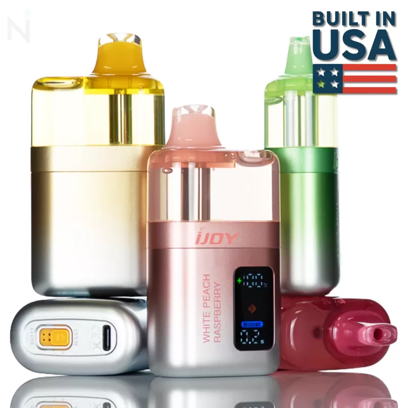 iJoy XP50K 0% Zero Nicotine Disposable Vape - 20mL - Strawberry Clouds