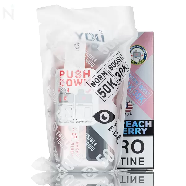 iJoy XP50K 0% Zero Nicotine Disposable Vape - 20mL - Strawberry Clouds - Image 2