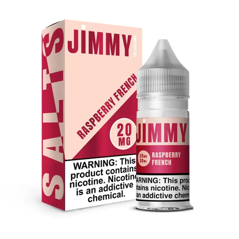 Jimmy the Juice Man Salt Raspberry French eJuice - Vape Product, Vape Product