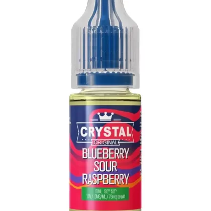 SKE Crystal Blueberry Sour Raspberry Nic Salt Vape Juice - Strength 20mg
