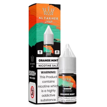Al Fakher Nic Salt – Al fakher Orange Mint Nic Salt 10ml