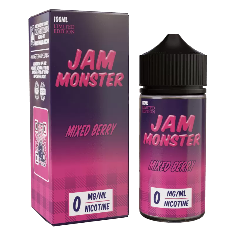 Jam Monster - Mixed Berry - 100ML E-Liquid
