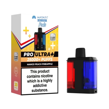 Mango Peach Pineapple Hayati Pro Ultra Plus Refill Pack - 20mg - Vape Product