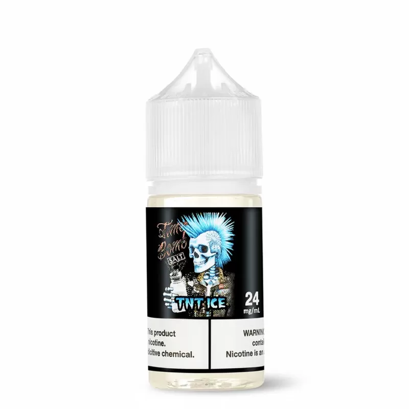 Time Bomb Salt – TNT Ice 30mL – Menthol Fruit Salt Nicotine
