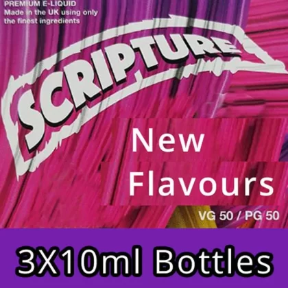 Apple & Blackcurrant 50/50 by Scripture (12 x 10ml)