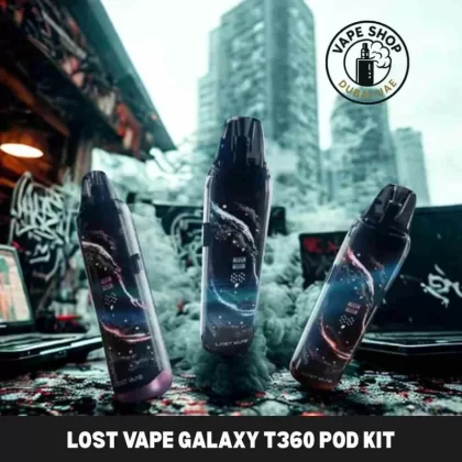 Lost Vape galaxy T360 pod kit buy in Dubai - Black