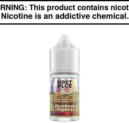 BLOOD ORANGE TANGOBERRY BY MRKT PLCE SALTS 30ML - Vapejuice
