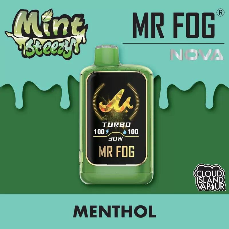 MR FOG NOVA 36K Disposable Vape – Mint Steezy Menthol