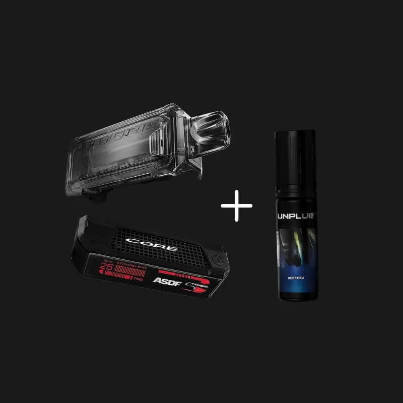 VAPETAPE OFFGRID RELOAD - Starter Kit (Battery + Cartridge + E-Juice) / Taro Vanilla