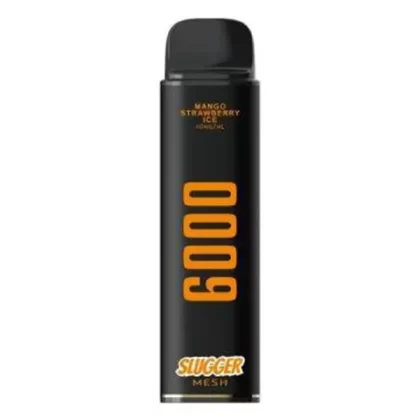 Slugger Black Disposable Vape – Mango Strawberry Ice 40mg (6000 Puffs)