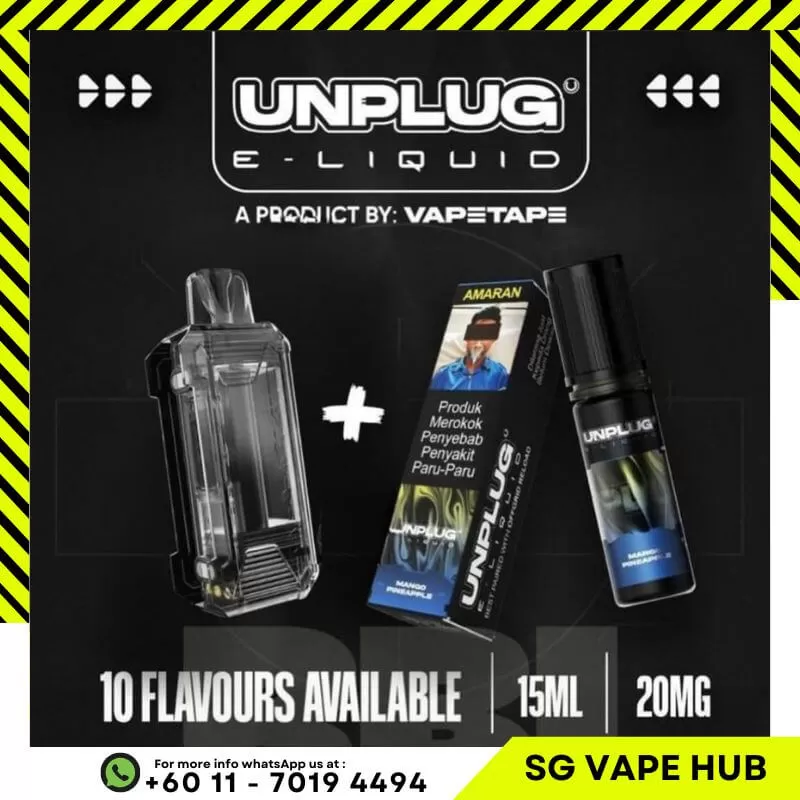 VAPETAPE OFFGRID RELOAD - Starter Kit (Battery + Cartridge + E-Juice) / Taro Vanilla - Image 2