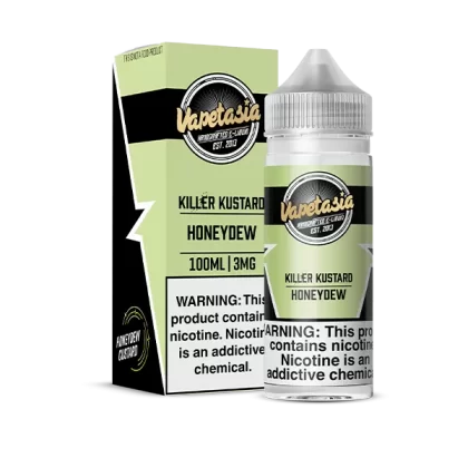 Vapetasia Killer Kustard Honeydew Vape e-Liquid 100mL - Vape Product, Vape Product (FF9F4A)