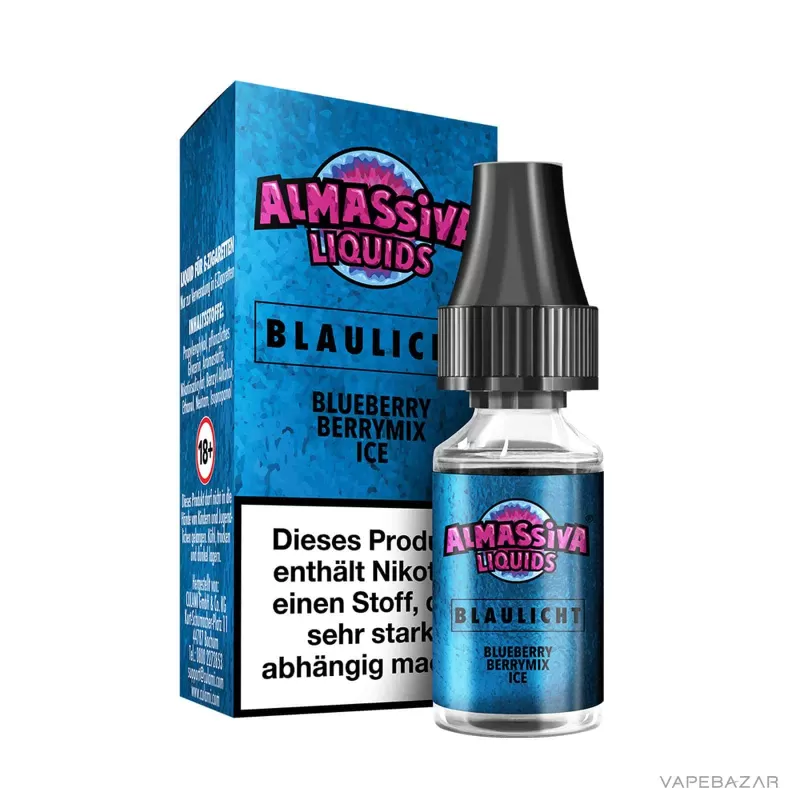 Al Massiva Liquids – Blaulicht - Elux; 10mg/ml, 17mg/ml; Aromen, Propylenglykol - Image 3