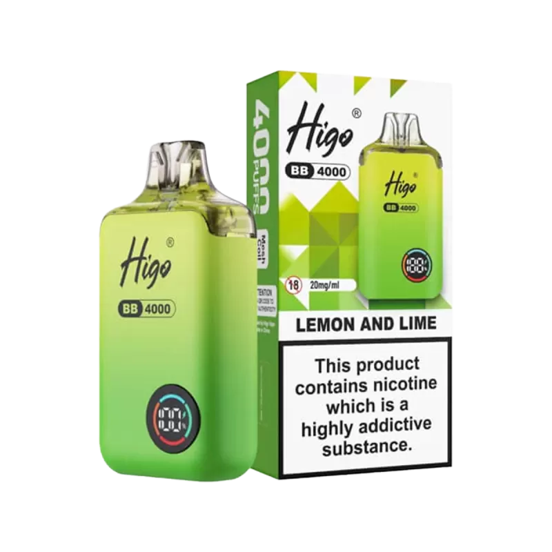 Higo BB 4000 Vape Kit - Strawberry Ice - Vapeshop Co - Image 2