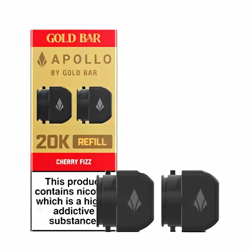 Gold Bar Apollo 20K Prefilled Pods - Blue Raspberry - Image 3