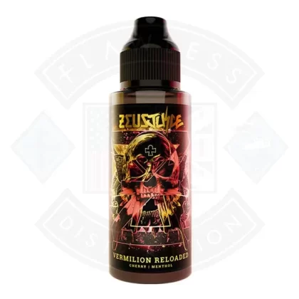 Zeus Juice Vermillion Reloaded 100ml 0mg shortfill e-liquid