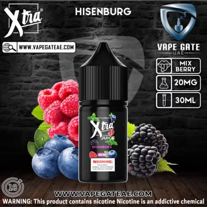 HISENBURG - XTRA SALTNIC 30ML - 20 mg