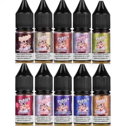 Pablos Cake Shop Nic Salt E-Liquids