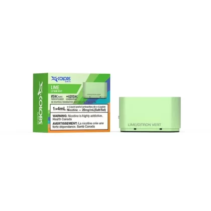 ZColors By ZLand Vape Pod – Lime – 15K Puffs - Select Option#Outside Ontario>Ontario