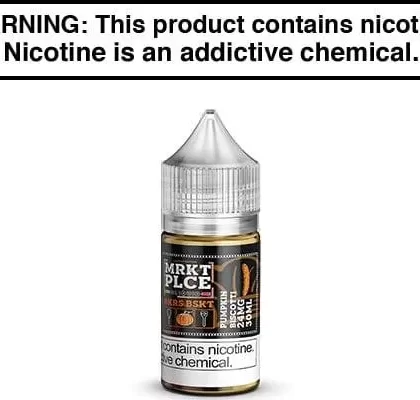 PUMPKIN BISCOTTI BY MRKT PLCE SALTS 30ML - Vapejuice