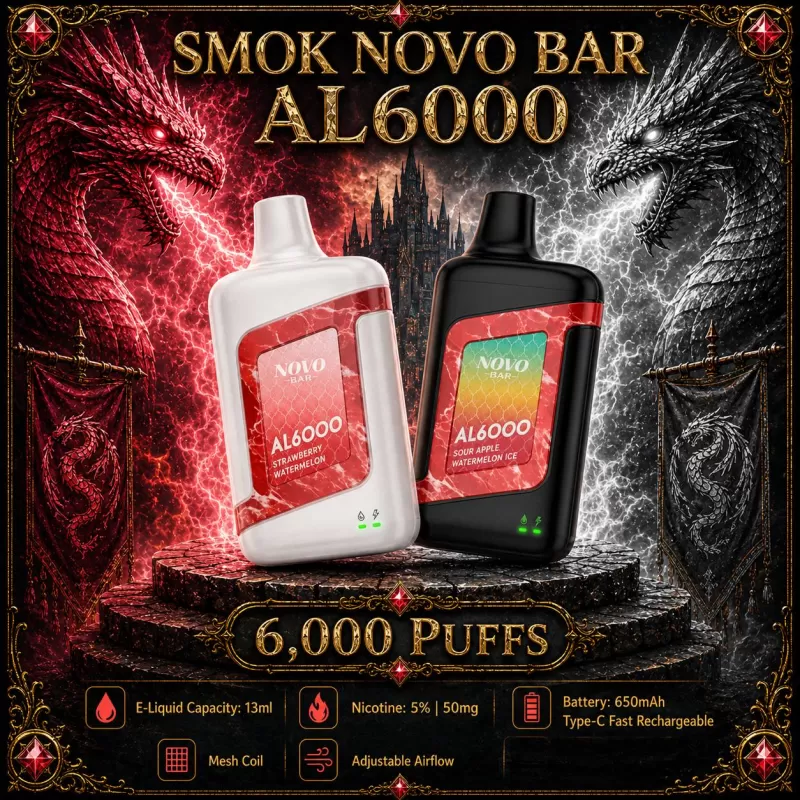 Smok Novo Bar AL6000 - Sugar Rush - Vapeciga