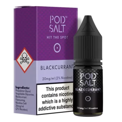 Pod Salt Blackcurrant Nic Salt E-Liquid