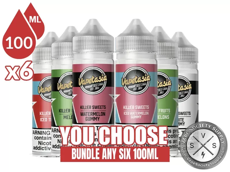 Vapetasia Vape Juice Bundle 6x100ml (600ml)