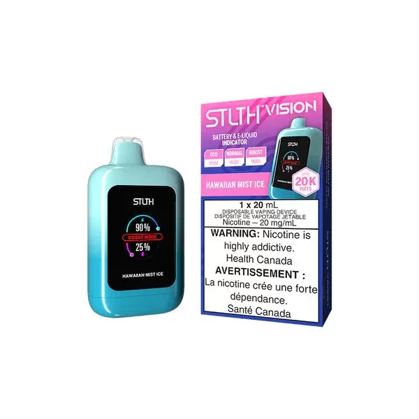 Stlth Vision Disposable Vape – 20K Puffs – Hawaiian Mist Ice