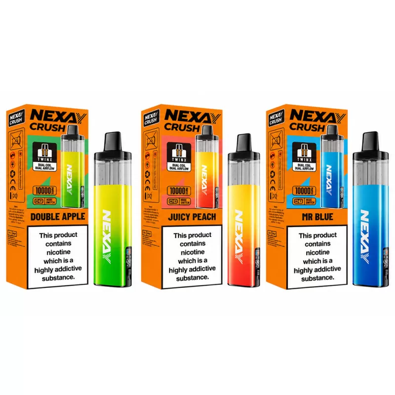 Voopoo Nexay Crush 10K Prefilled Pod Kit - Lemon Lime Spark