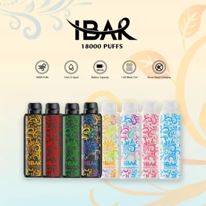 IBAR 18K Puff Disposable Device - 18000 Puffs - Sour Fcuking Fab