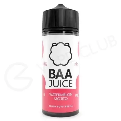 Watermelon Mojito Shortfill E-Liquid by Baa Juice 100ml - Ecigpremium