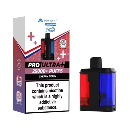 Cherry Berry Hayati Pro Ultra Plus Refill Pack - 10mg - Vape Product