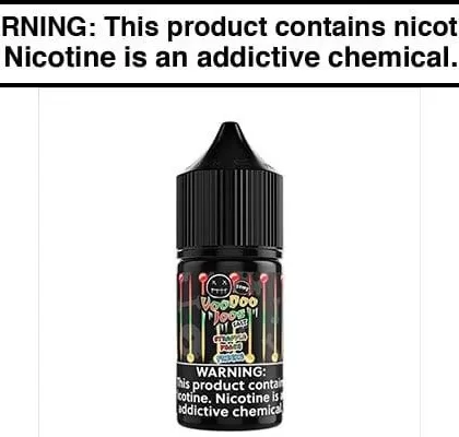 STRAPPLE PEACH FREEZE BY VOODOO JUICE SALTS 30ML - Vapejuice