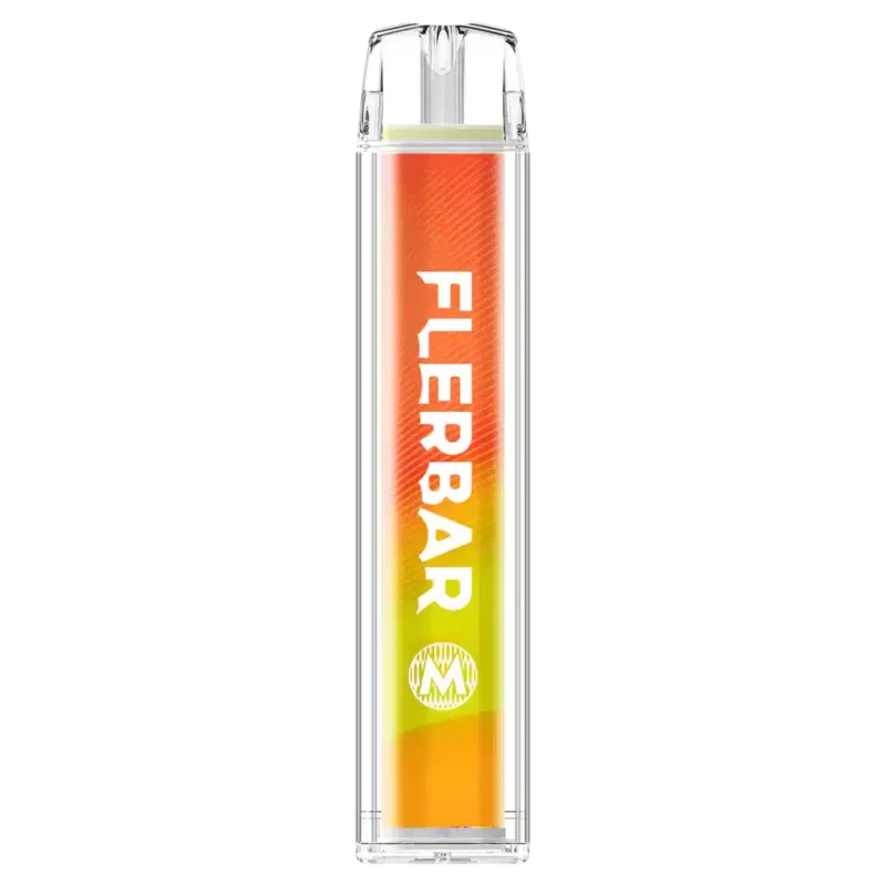 Flerbar – Mango Ice - Flerbar / 550 mAh / Nikotin-Benzoat / Aromastoffe / Nikotin / Allylcyclohexanpropionat / 1-Ethylpiperidin-3-ol / Linalool / 20mg/ml / ca. 600